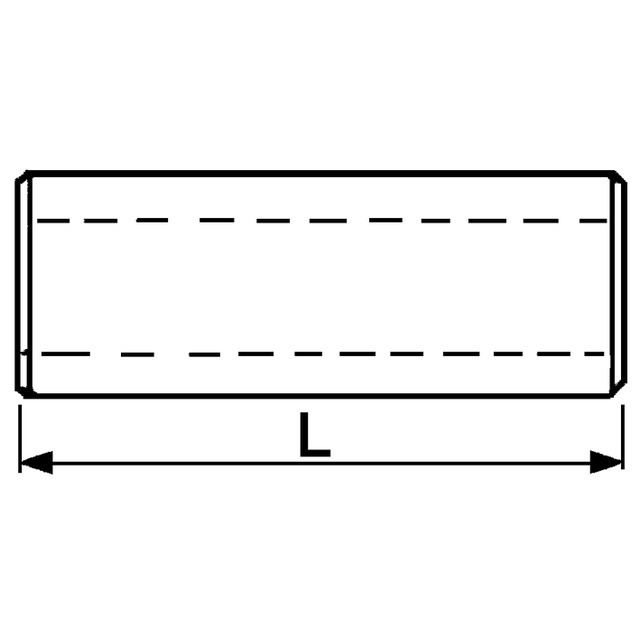 Douille Cannelee Femelle 1"3/8 6C LG 130 MM référence fournisseur 212601